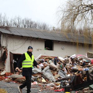 Katastrophenhilfe in Kroatien nach einem Erdbeben