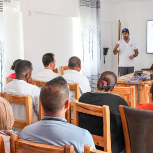 Medizinische Info-Session im Queen-Elizabeth-Hospital Rodrigues
