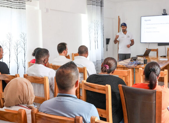 Medizinische Info-Session im Queen-Elizabeth-Hospital Rodrigues