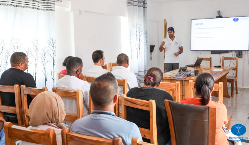 Medizinische Info-Session im Queen-Elizabeth-Hospital Rodrigues